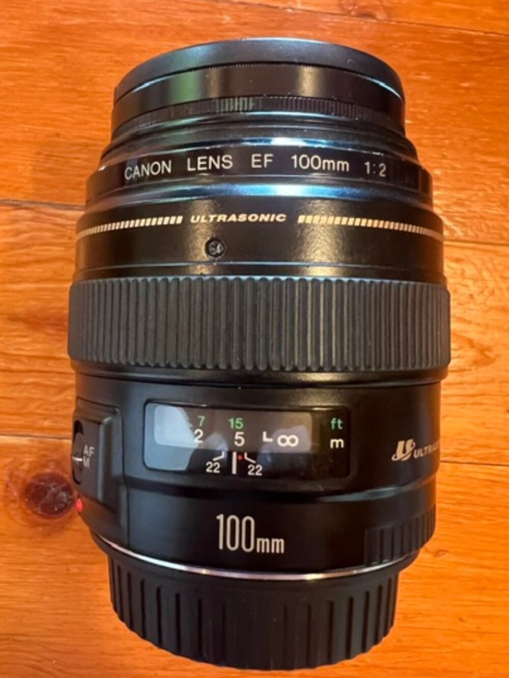 Canon EF 100mm f/2 USM Ultrasonic Prime Lens